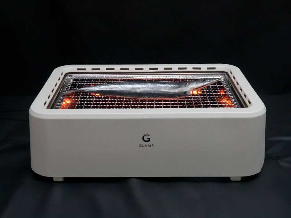 グランプ超少煙グリル本体と付属品