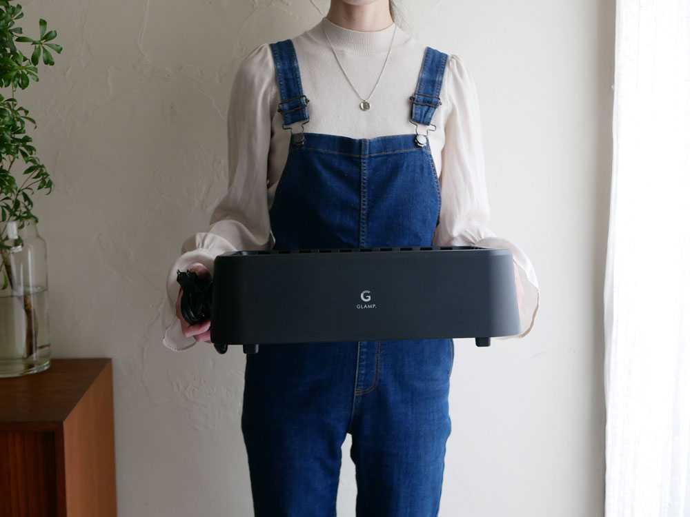 【GLAMP.グランプ】超少煙グリル本体