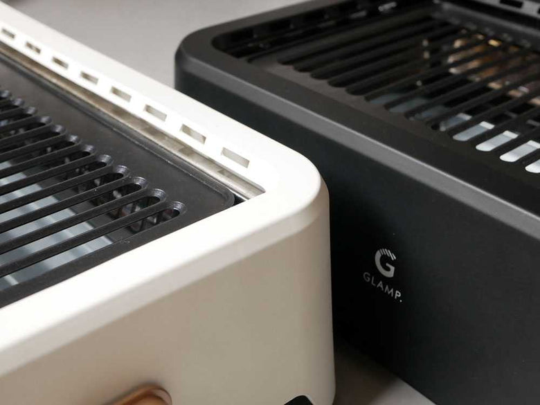 超少煙グリル本体とグリルラック、ホールドラック