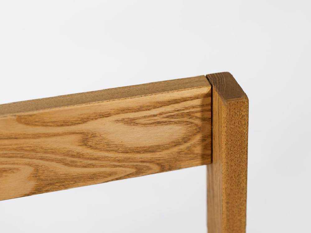 オイル塗装アッシュ材のブロックマルチ用木製ウッドベース