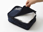 ミレストのダブルポケット圧縮パッキングオーガナイザー
