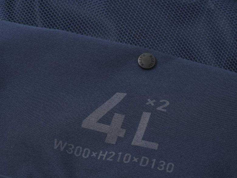 ミレスト圧縮パッキングオーガナイザー ダブルポケット