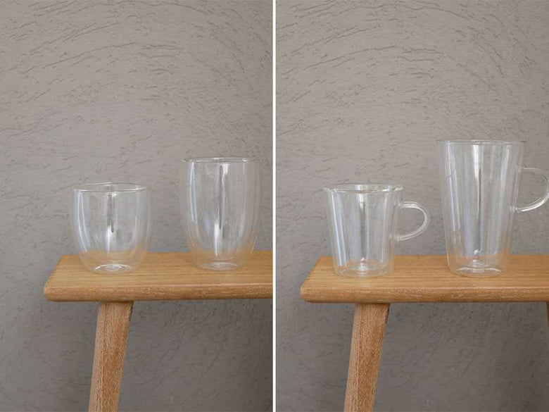 ボダムのダブルウォールグラス250ml2個セット