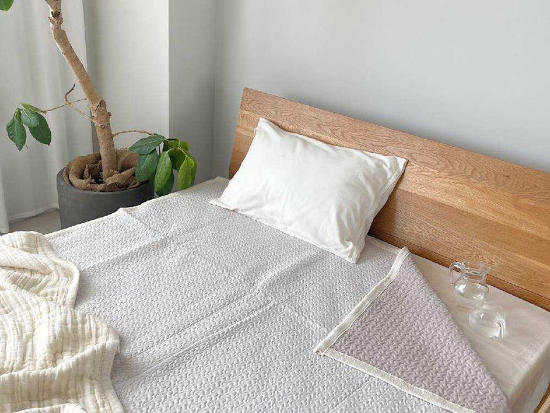 ココマニのオーガニックコットンリバーシブル敷パッド