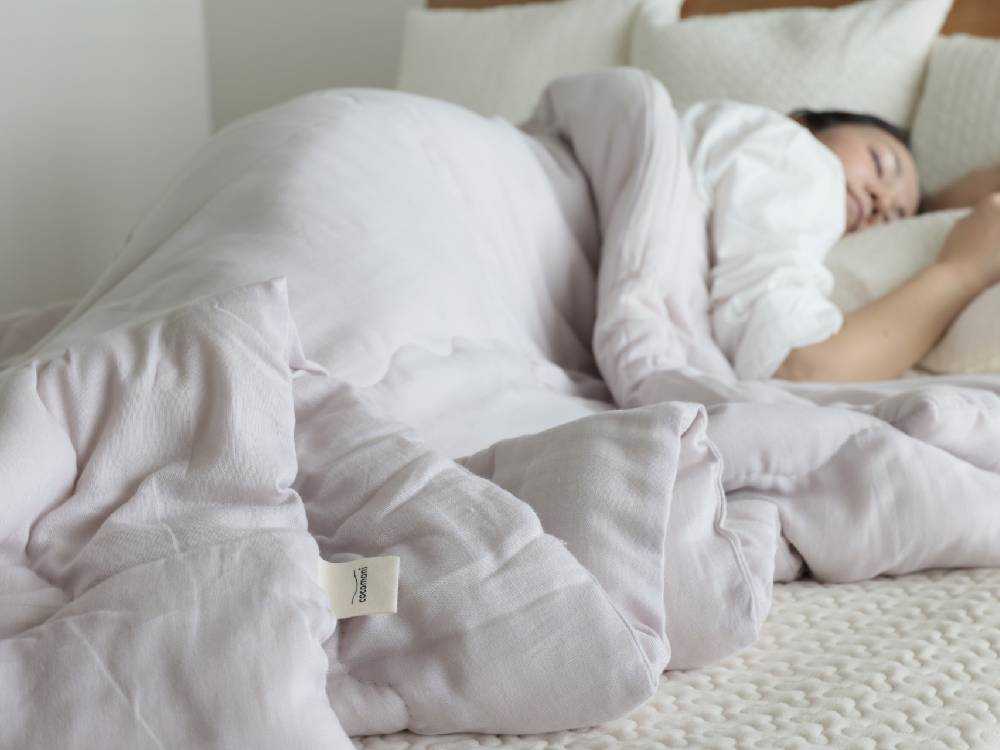 ココマニオーガニックコットン肌掛け布団の写真