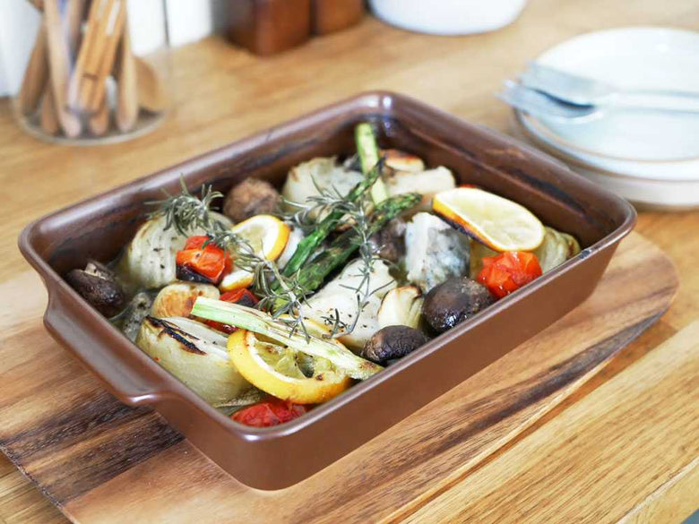 蓋付きグリルプレート More GRILLERとウッドボード Lのセット