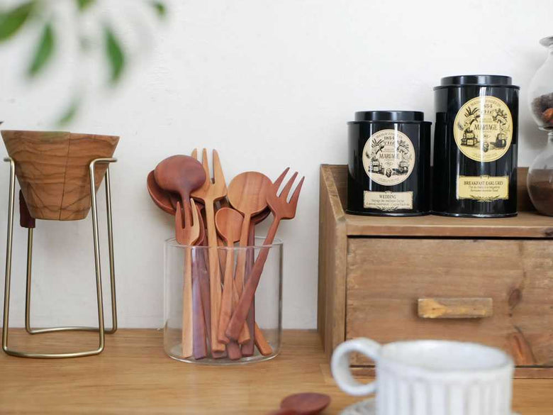 TOUGEIの天然木ナチュレカトラリーセット