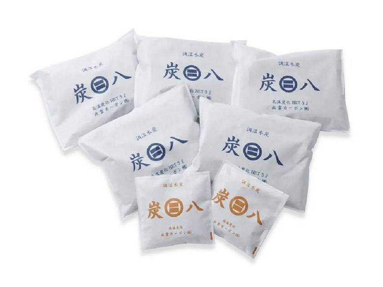 【調湿木炭 炭八】 ずっと使える湿気取り