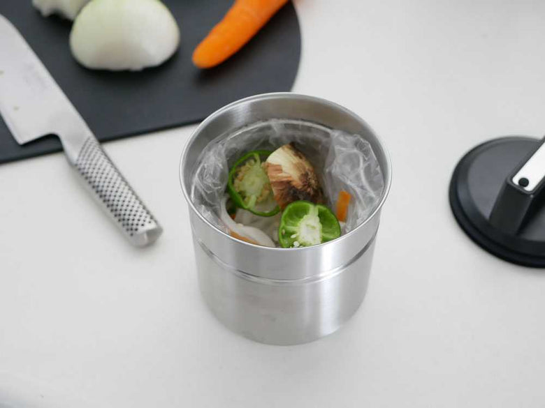 密閉できる生ゴミキャニスター