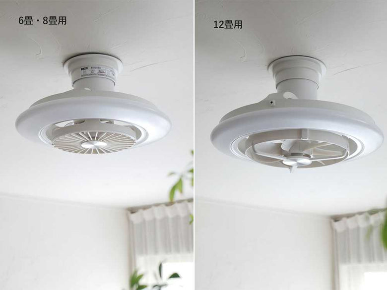 サーキュライトのホワイトシーリングファン