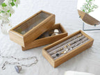 クレエの天然木パインアクセサリーケース