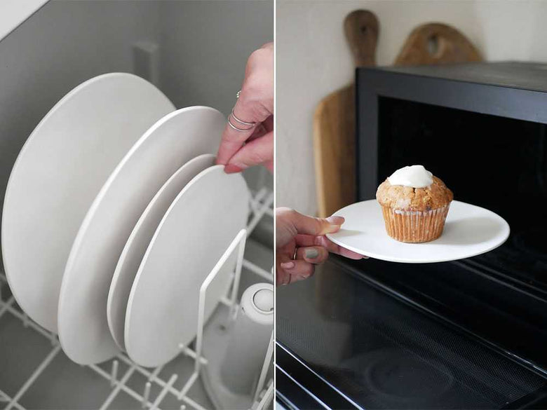 美強皿セットのメラミンプレートとボウル