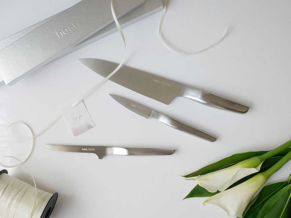 ステンレス製キッチンナイフセット