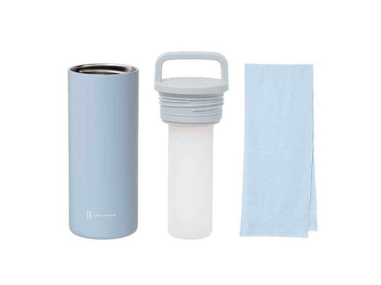 氷タオル付きヒヤシーナの真空ボトル