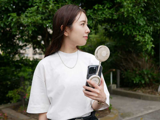 エレス アイファン マグ25 ポータブルファンの画像