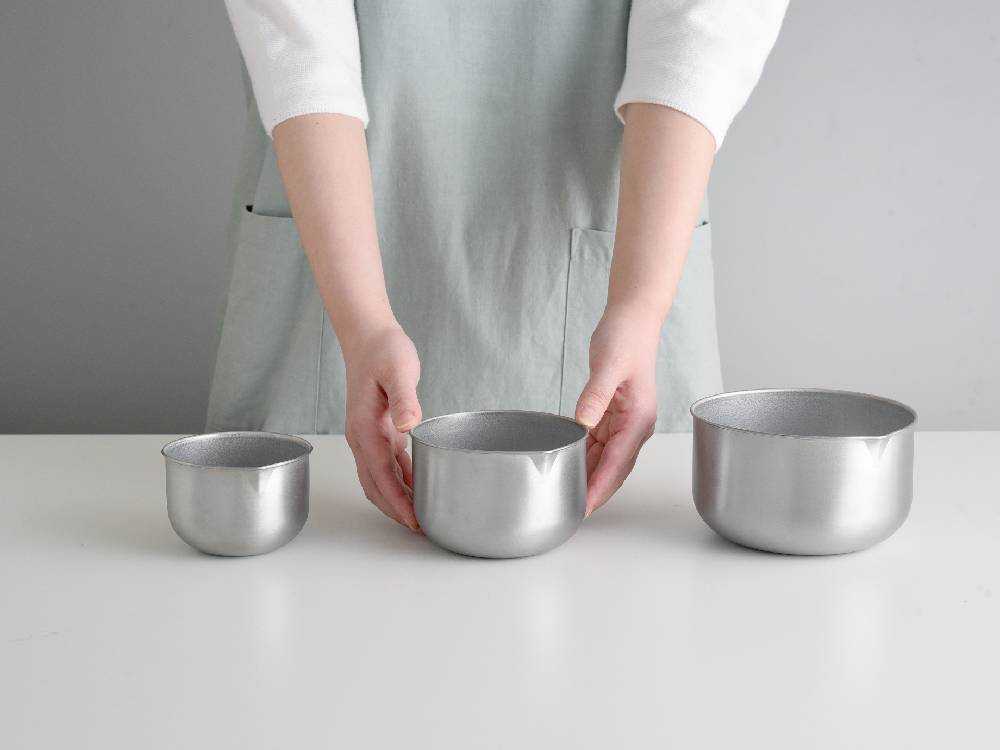 アーネスト 深め仕込みステンレスボウル