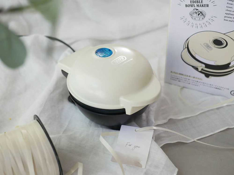 トフィーの食べられる器ペールアクア、シェルピンク、ミルキーホワイト