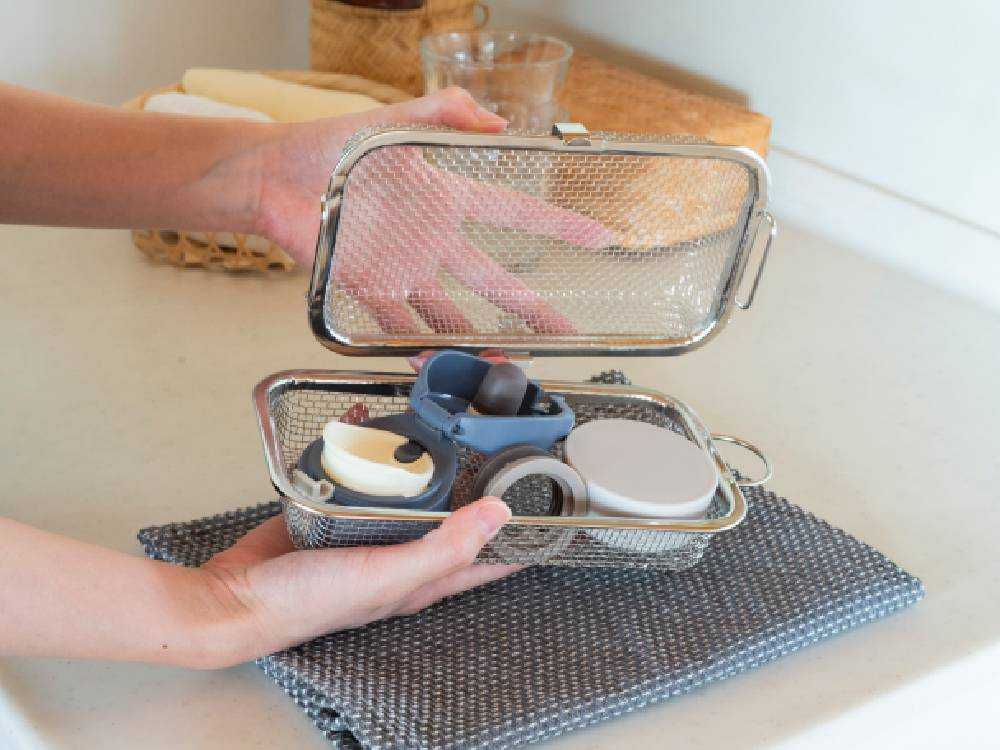 すっきり暮らす食洗機カゴ 18-8ステンレス製