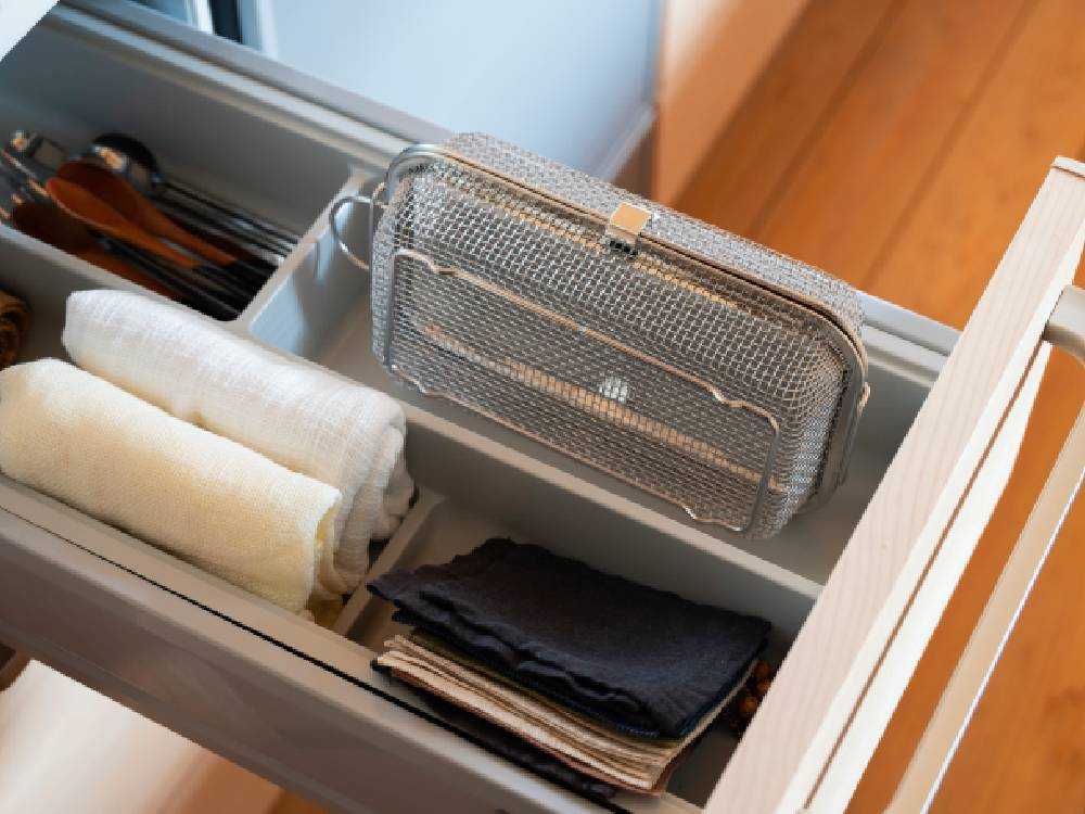 bws SELECTIONのステンレス製食洗機カゴ