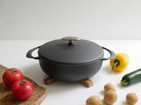 浅型 / くろがね / 24cm