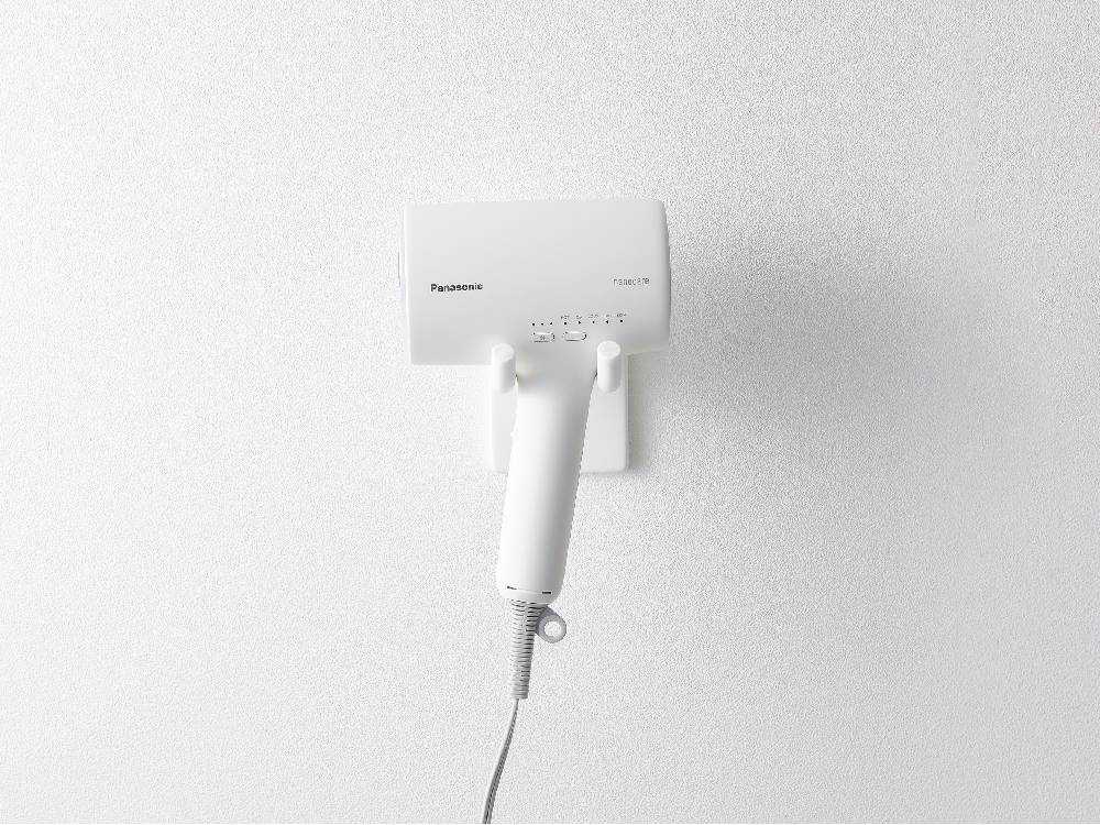 【tower/タワー】ウォール角度調節ドライヤーホルダー タワー 石こうボード壁対応