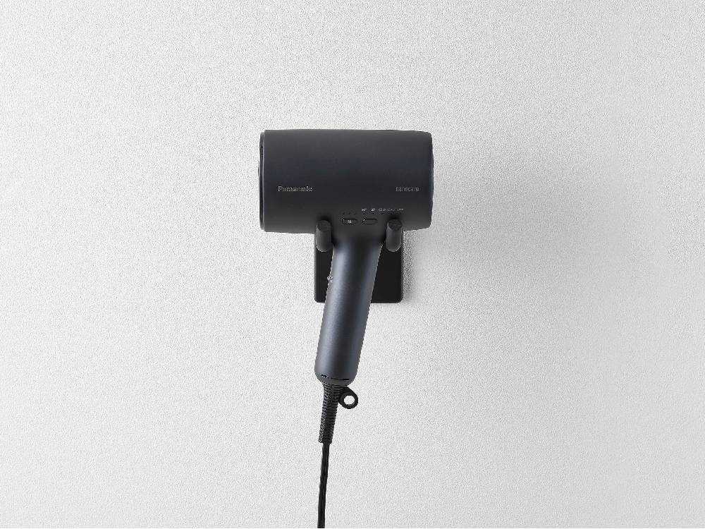 【tower/タワー】ウォール角度調節ドライヤーホルダー タワー 石こうボード壁対応