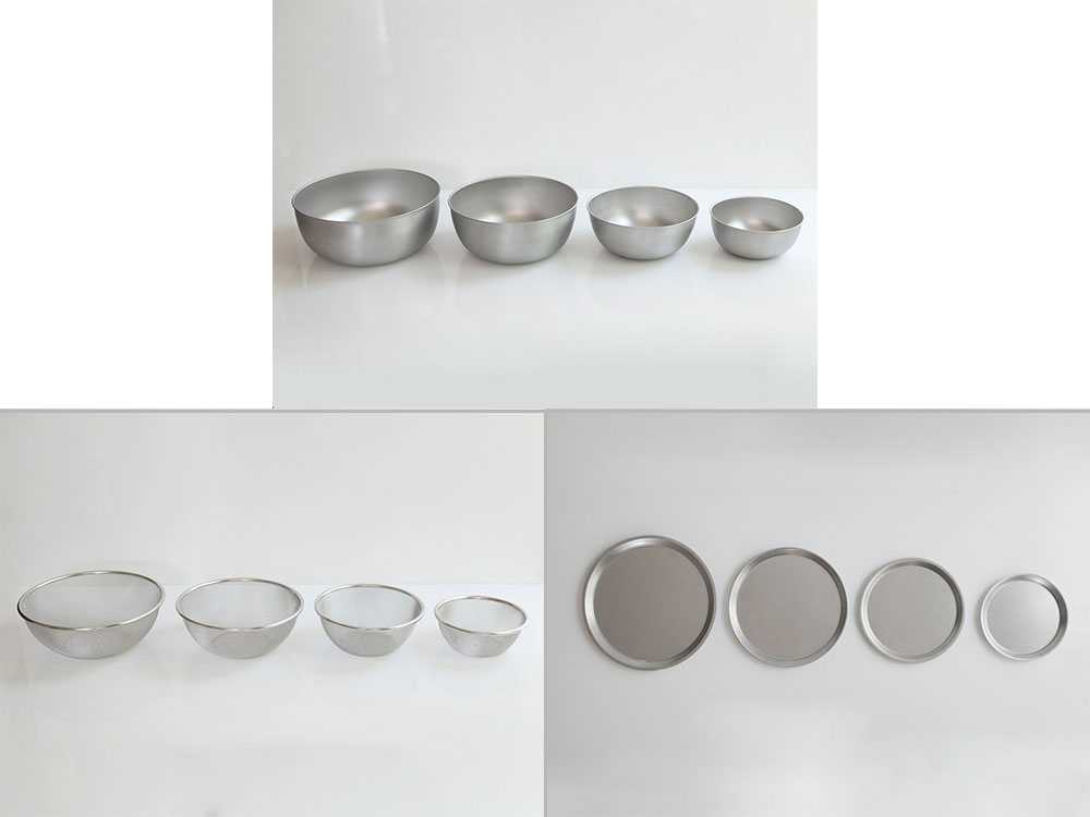 アーネスト製ステンレスボウルとプレートの7点セット