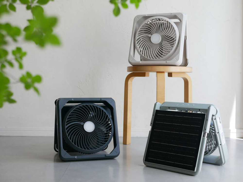 エイミーコードレスソーラーファン本体の画像