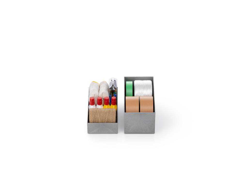 オフィスデスク用タイディアップボックス