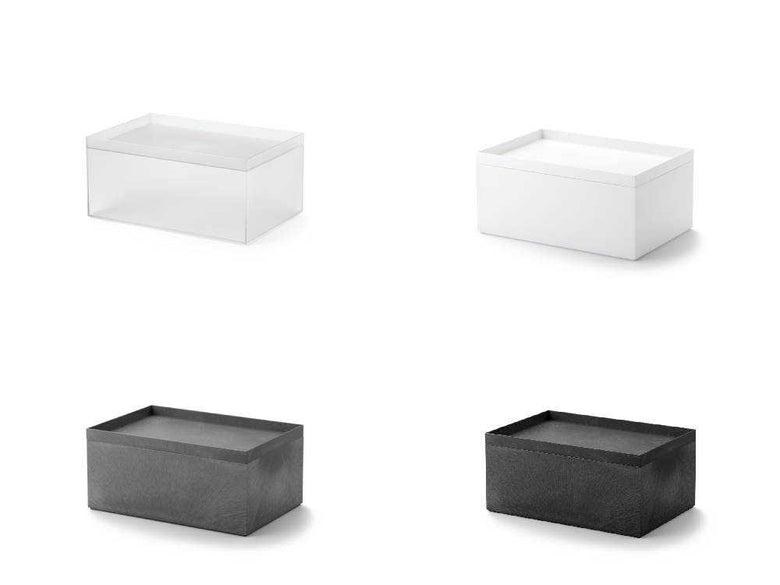 プラスチック製のボックスと蓋