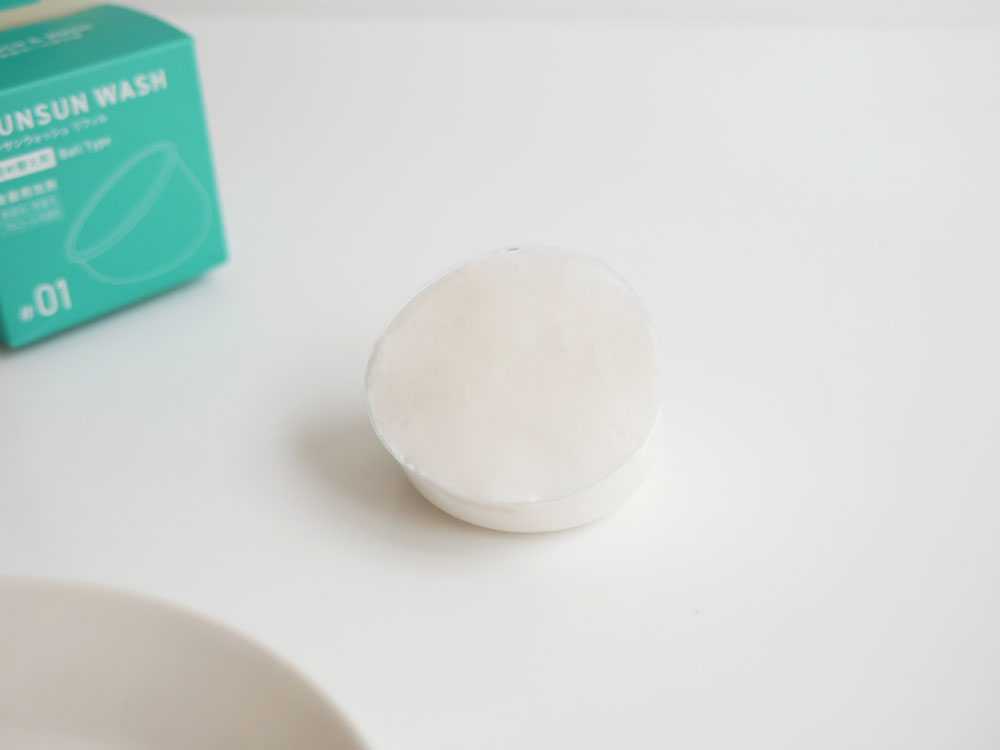 食器用固形洗剤サンサンウォッシュ