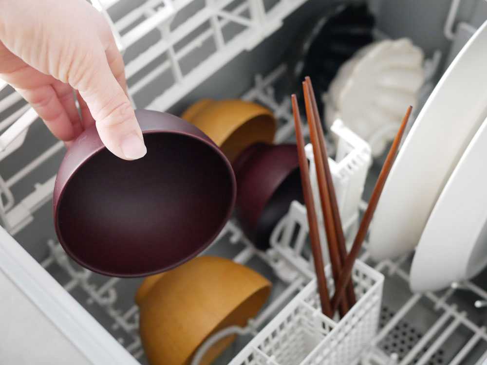 ナツメ材シフォンスープボール、食洗機対応