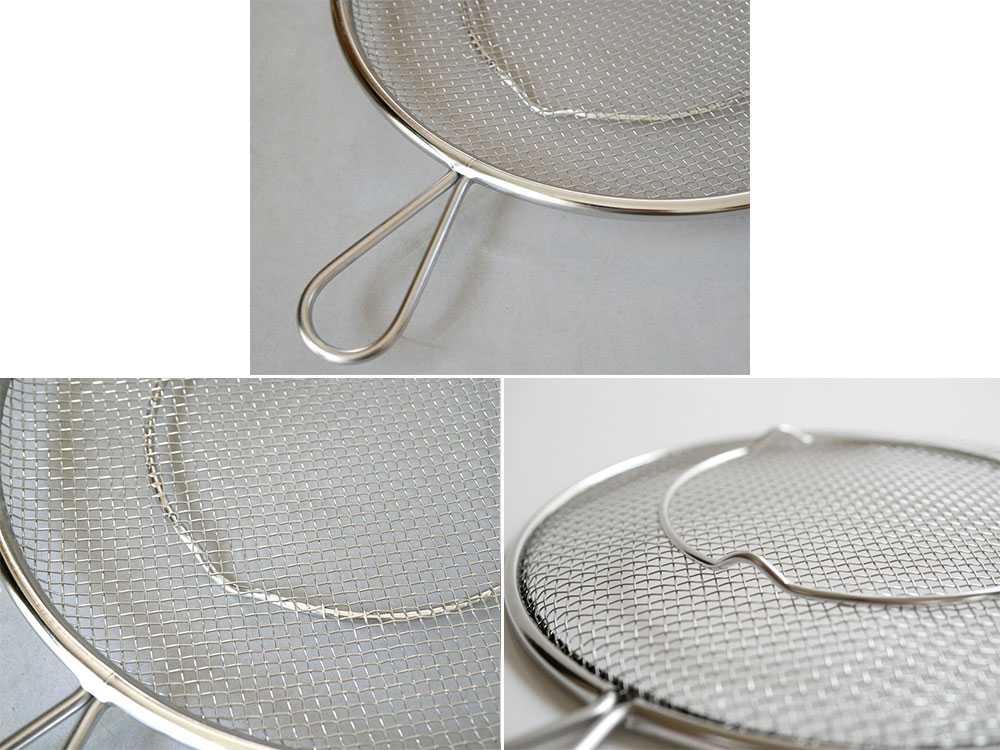 ママクック手付き盆ザル21cm