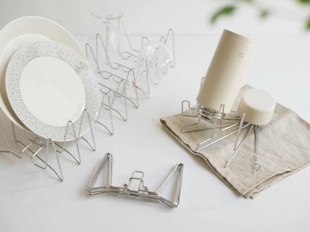 ルプループの縮む水切りラック