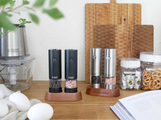 ラッセルホブスの充電式ミルソルト＆ペッパーミニセット