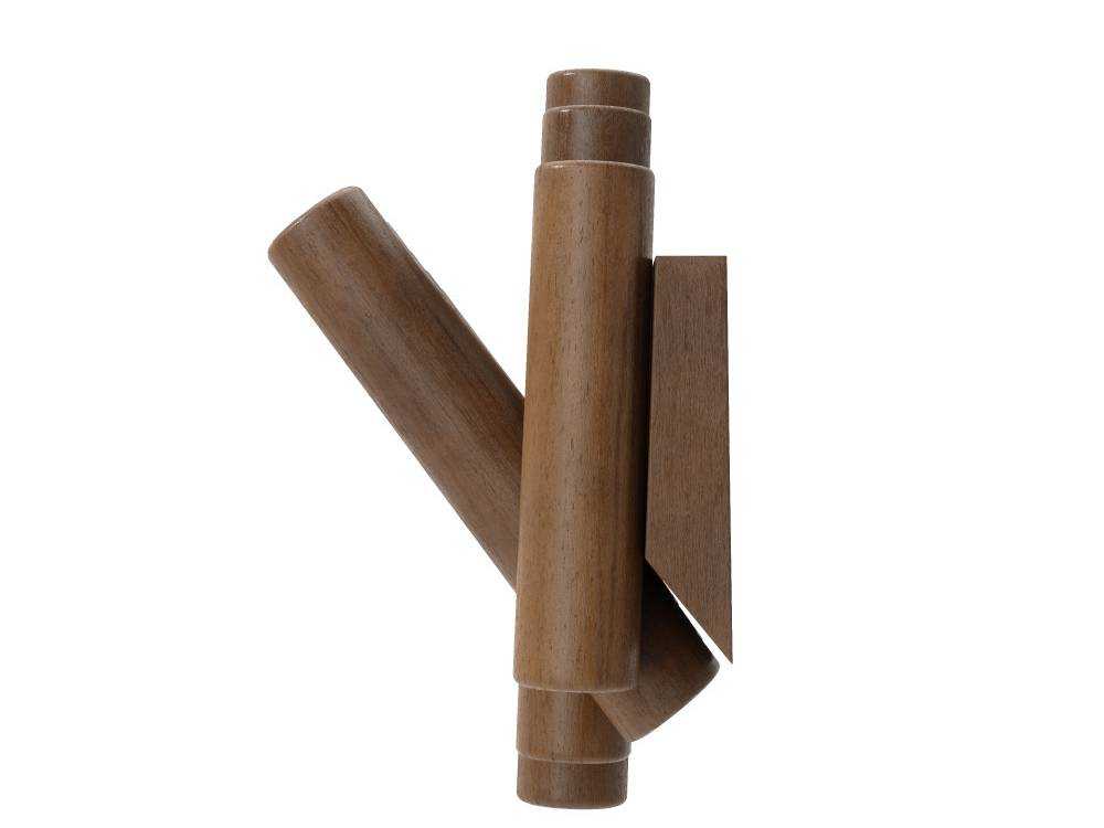 アンブラのパイン材ピケットフック