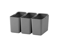 スリム3個セット / グレー