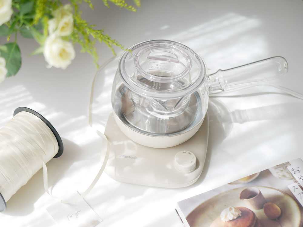 ビタントニオほったらかしガラスケトル KYUSU