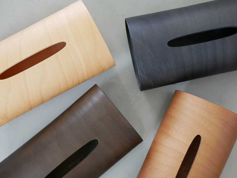 ブナコ製ティッシュボックスSWINGスリム