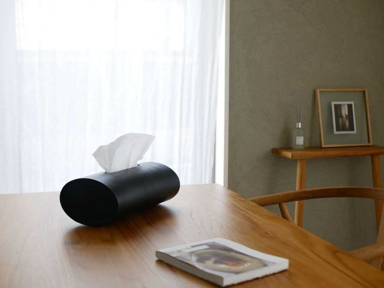 BUNACOブナコの天然木製スリムティッシュボックス