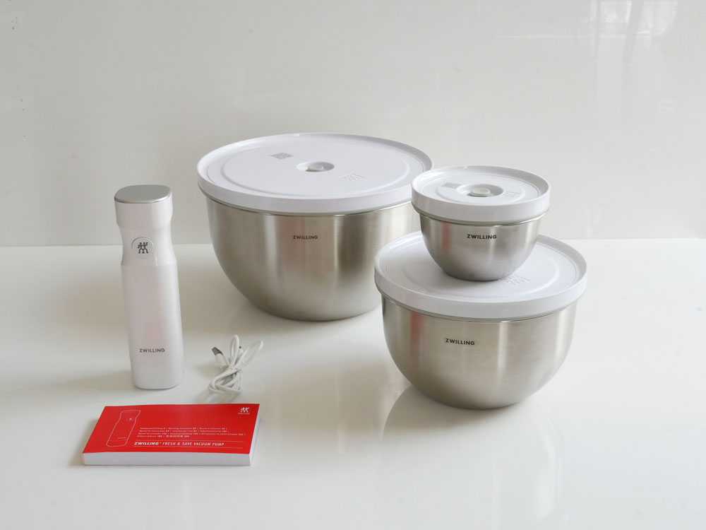 ZWILLING真空保存ボウル フレッシュ＆セーブ プレミアム