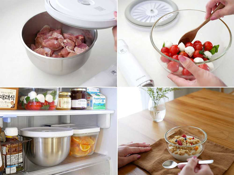 ツヴィリングの真空保存ボウル フレッシュ＆セーブ プレミアム