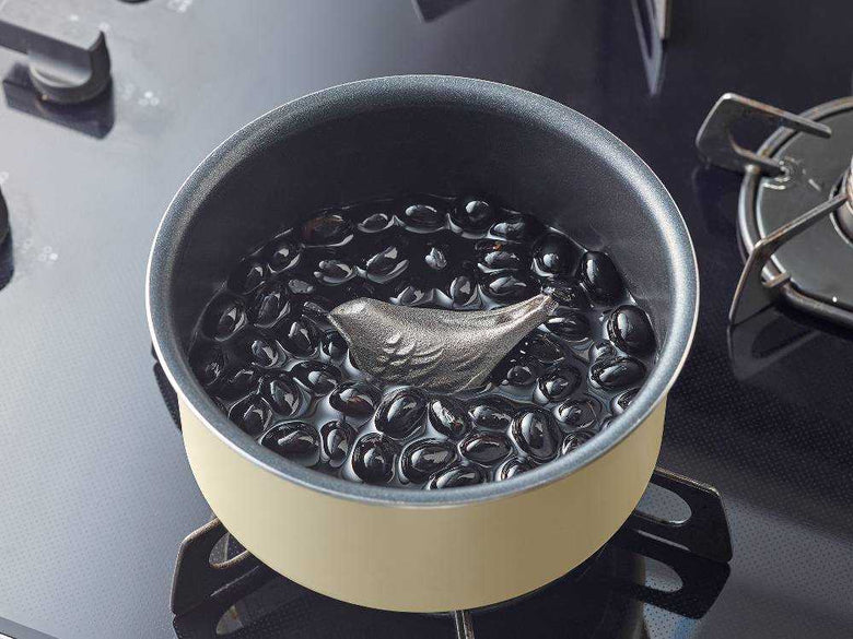 オークス製岩手産鉄鋳物「鉄のことり」置物