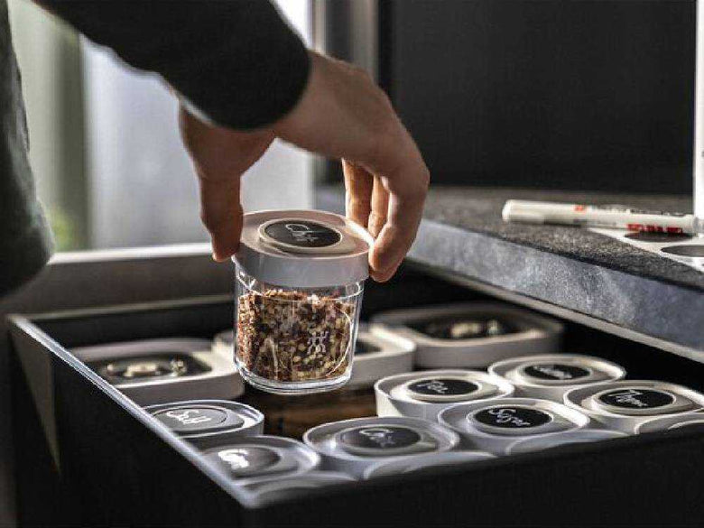 ZWILLINGのキューブ型真空保存容器セット