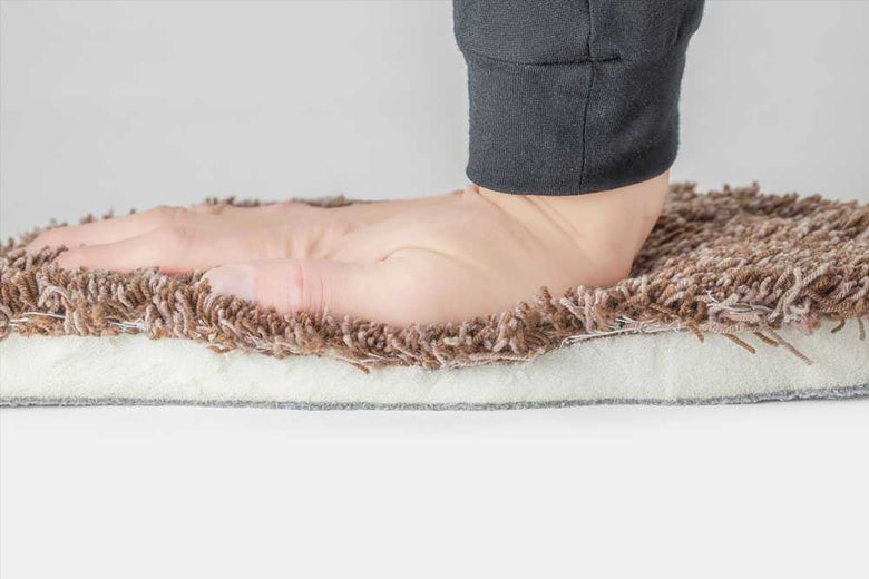 洗える低反発シャギーチェアパッドの製品画像