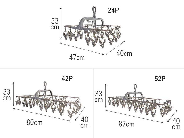 FUJIEIの秒速取り込みアルミハンガーの写真