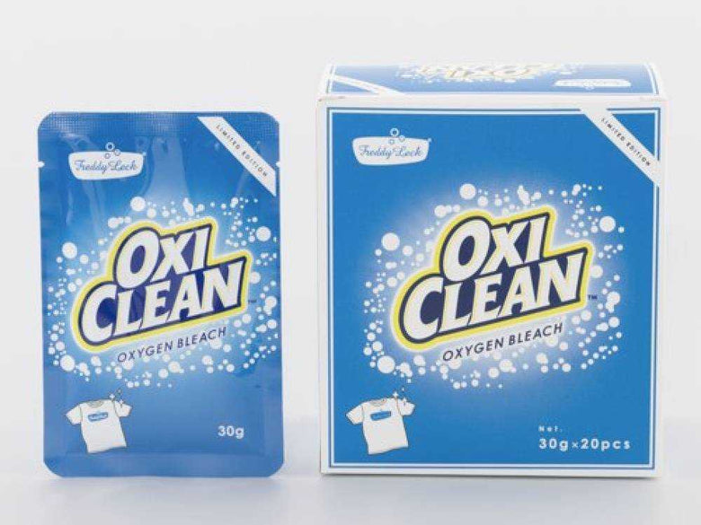 オキシクリーン洗濯洗剤のパッケージボックス