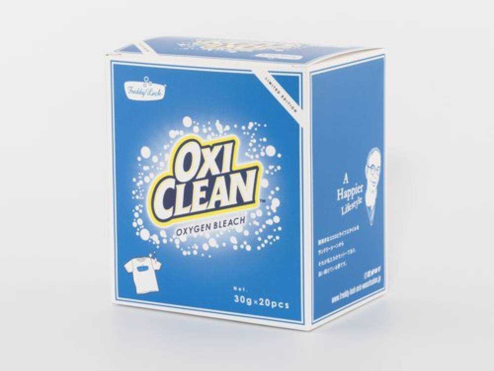 オキシクリーン洗濯洗剤30gのパッケージ