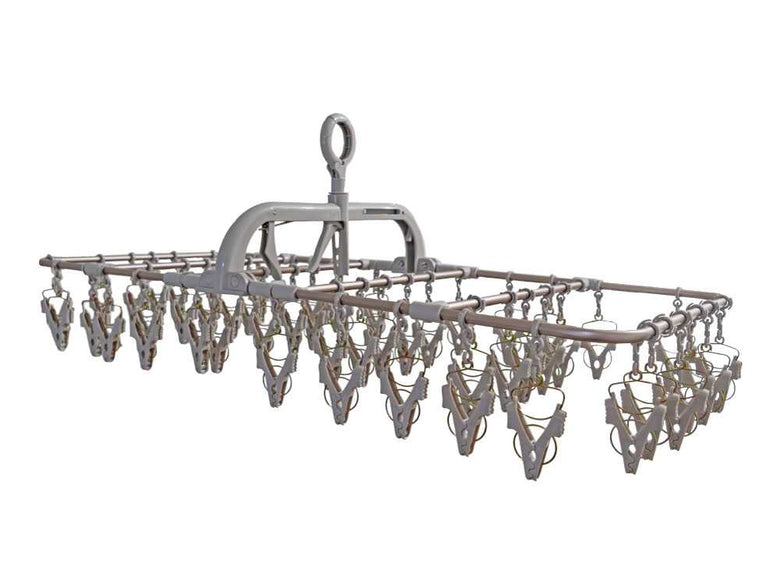 【FUJIEI/フジエイ】秒速取り込みアルミハンガー