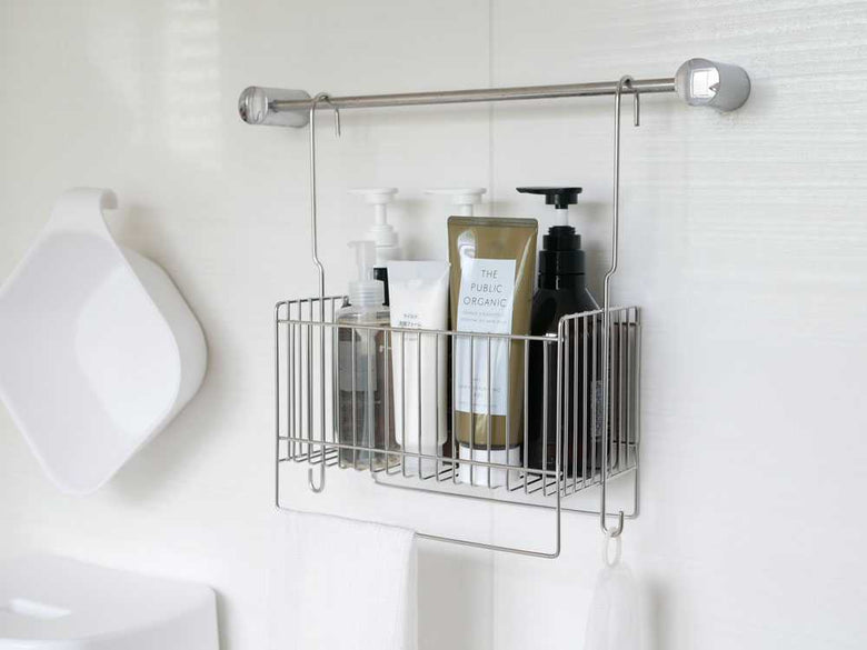 【Hinata Life】連結もできる引っかけお風呂バスケット